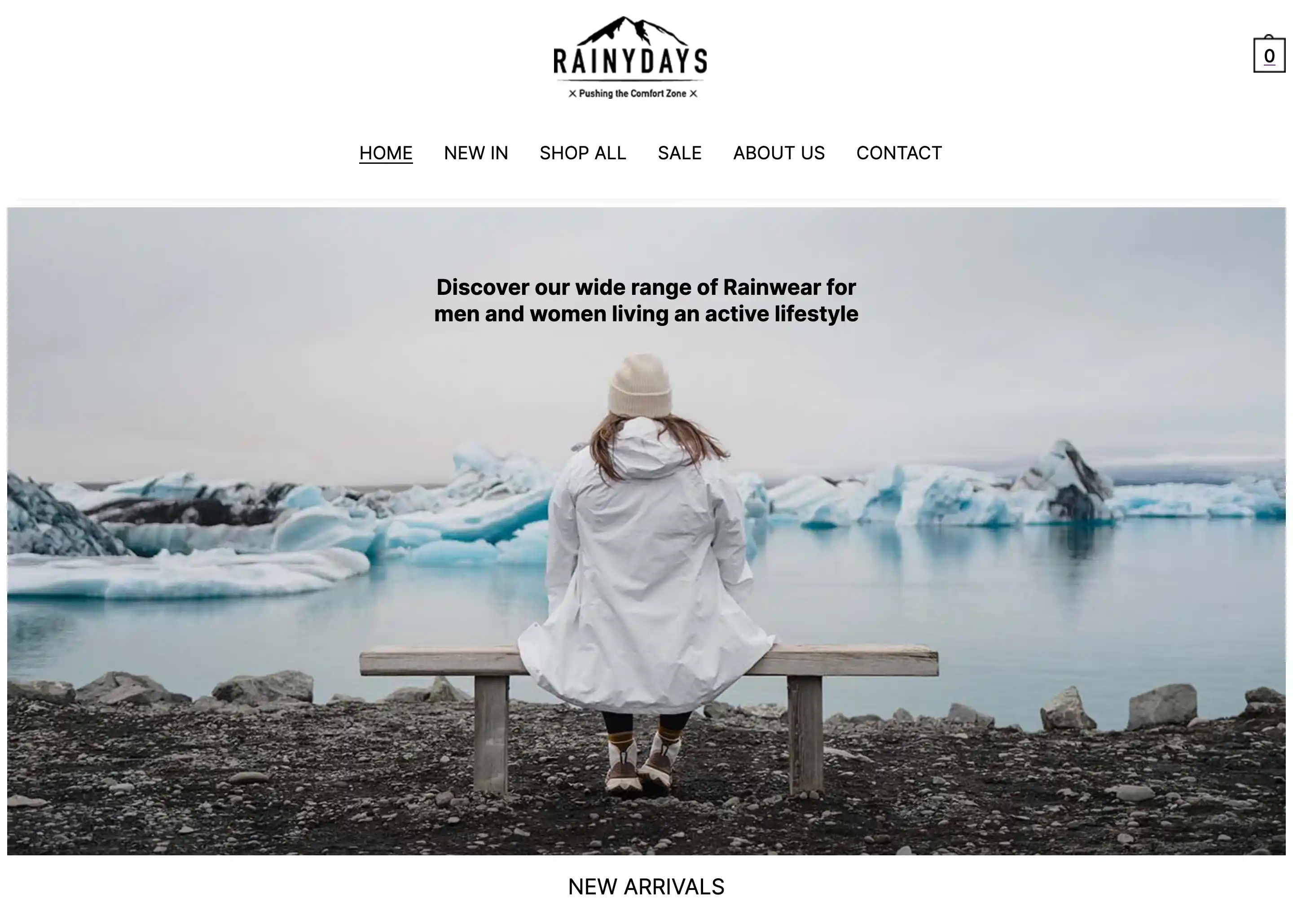 Screenshot of Leaf at Home blog page
